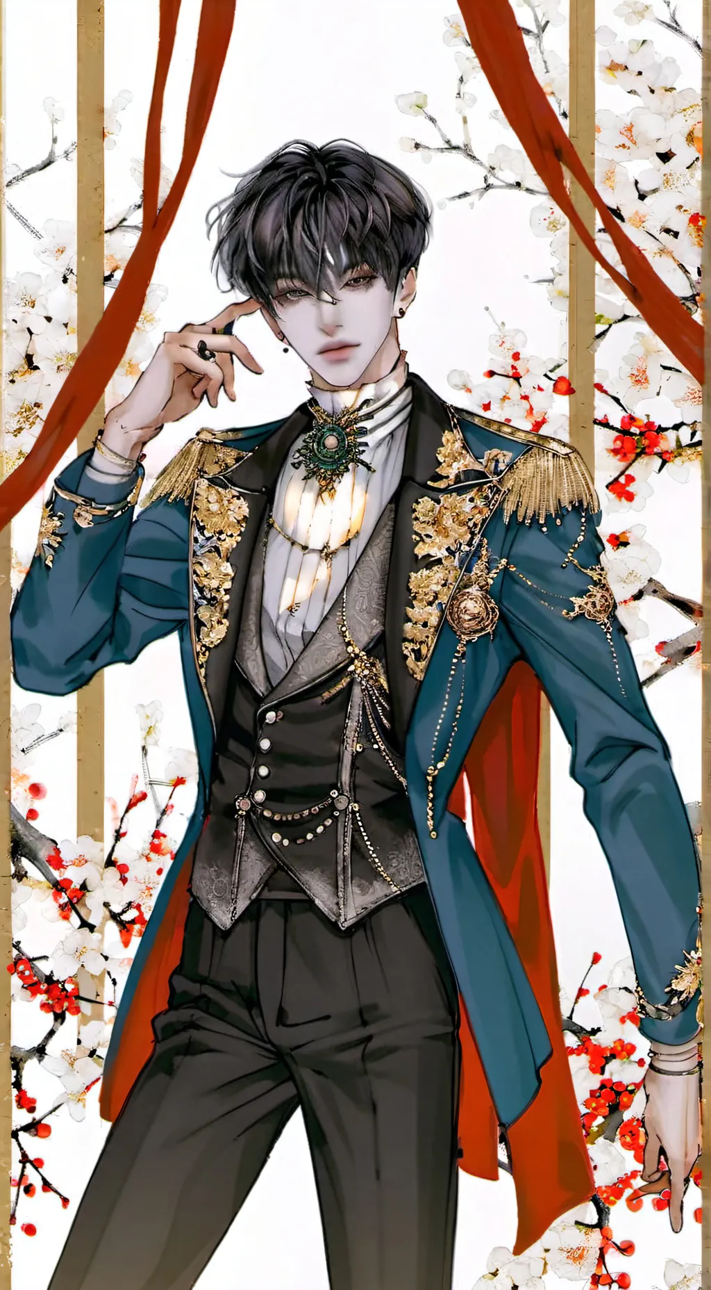 ai character: 👑<Adam>💫 background