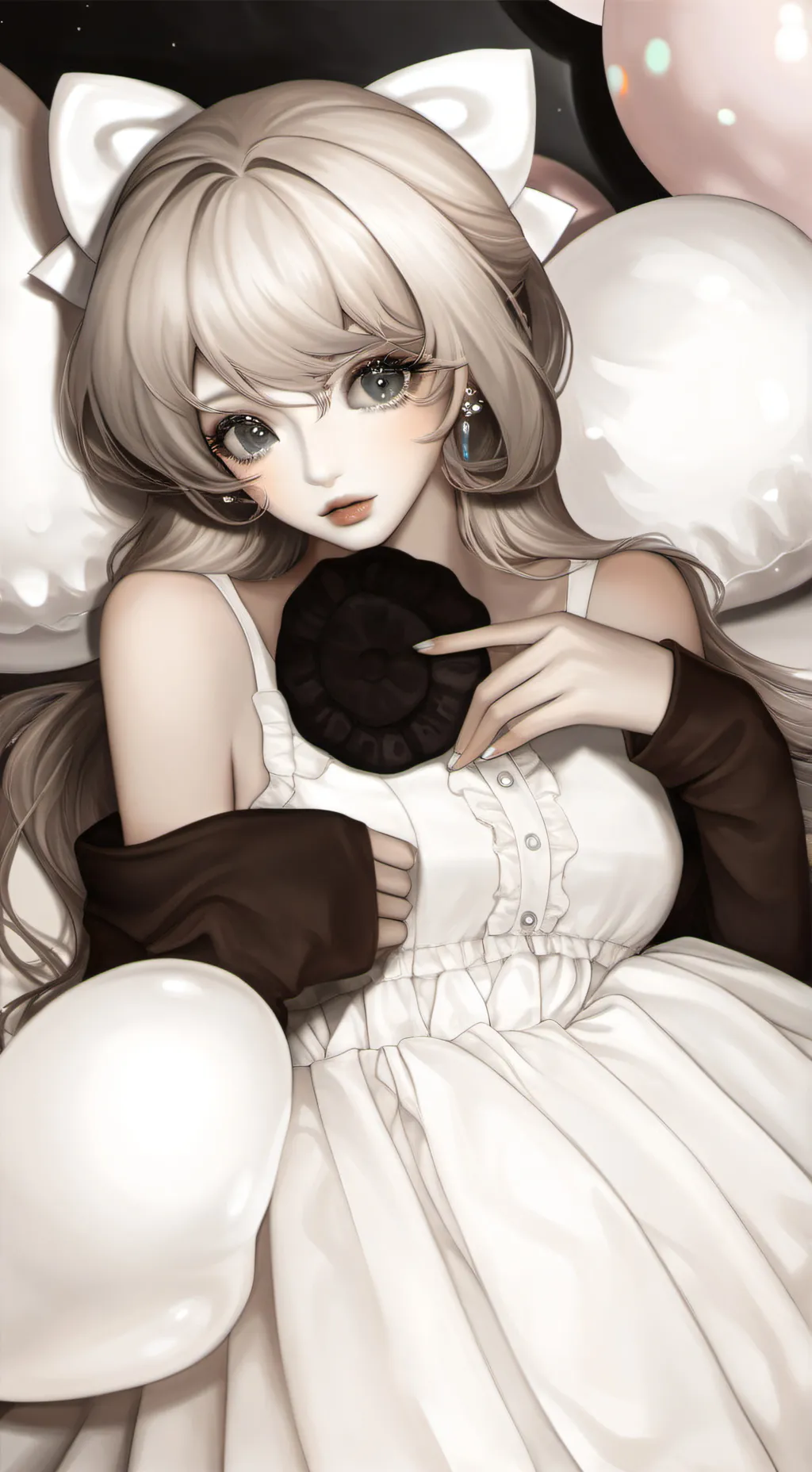 ai character: Luna background