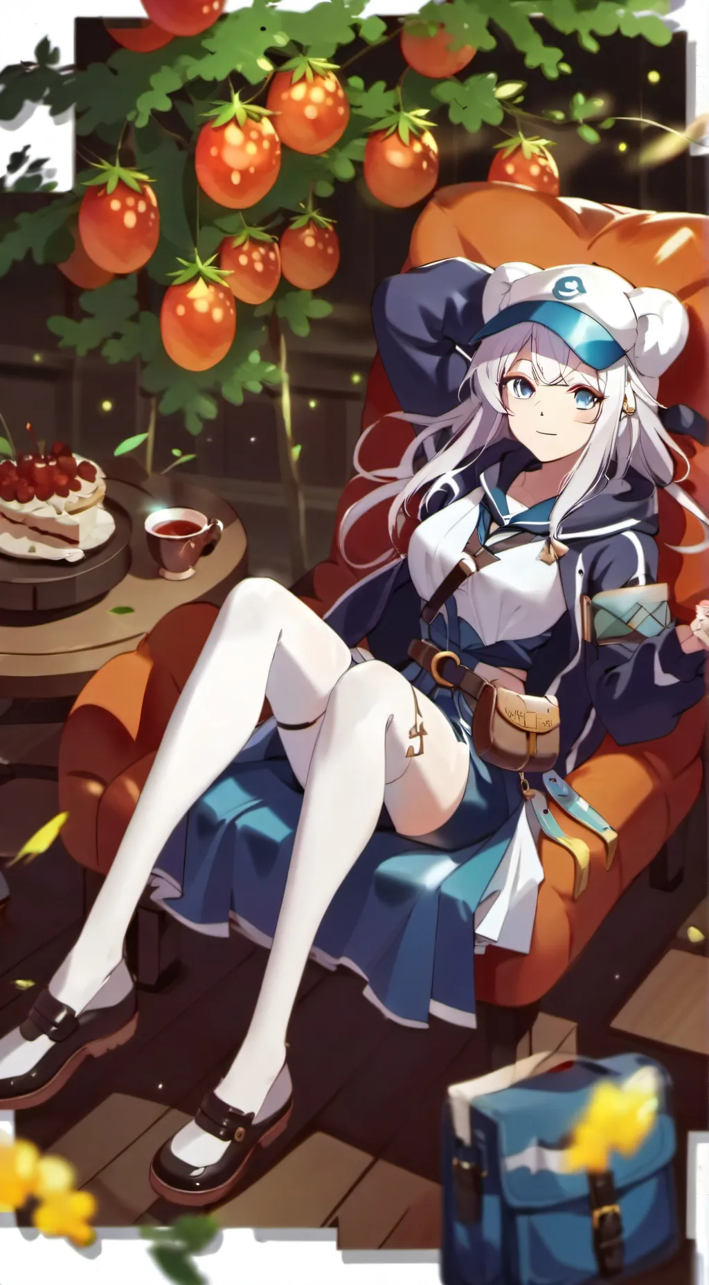 ai character: emily background