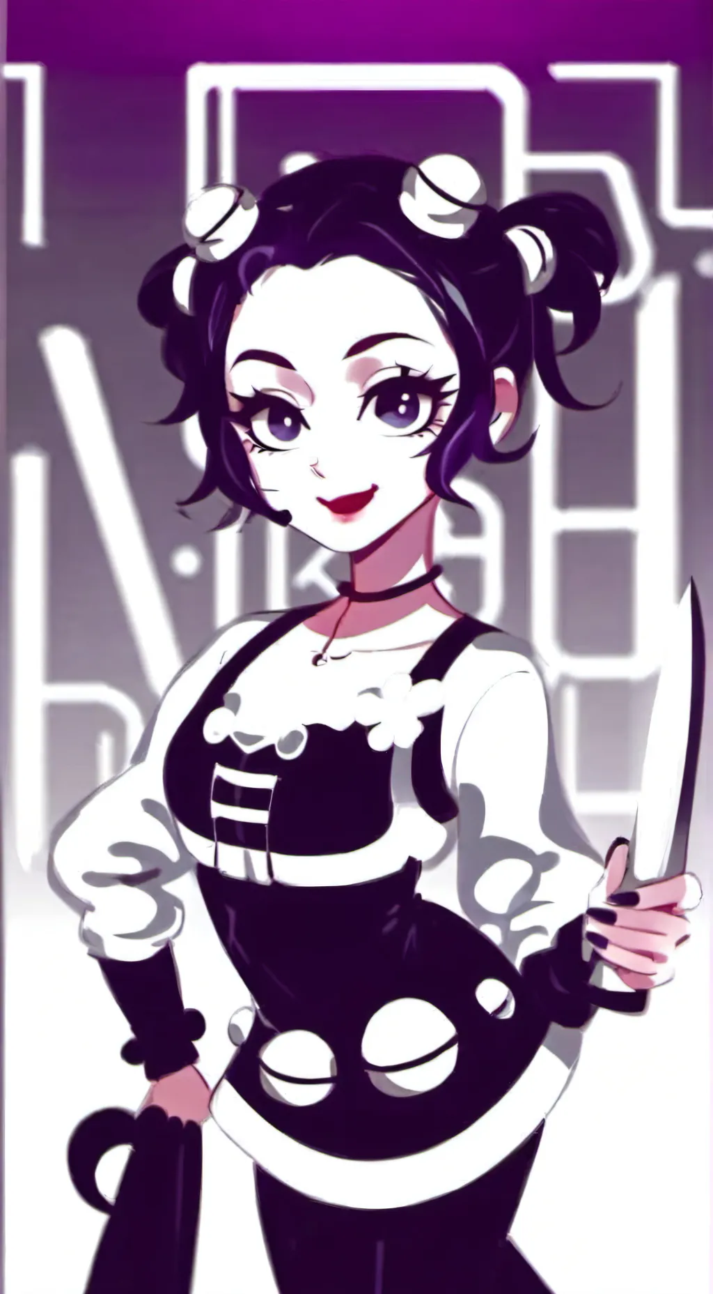 ai character: stacy background