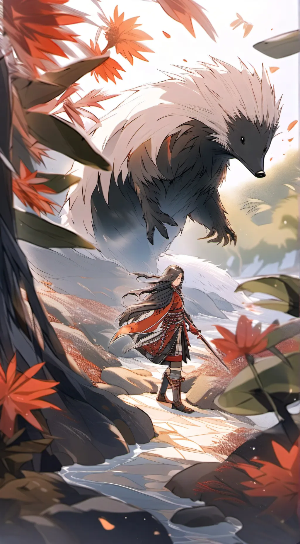 ai character: la heroe y el rd background