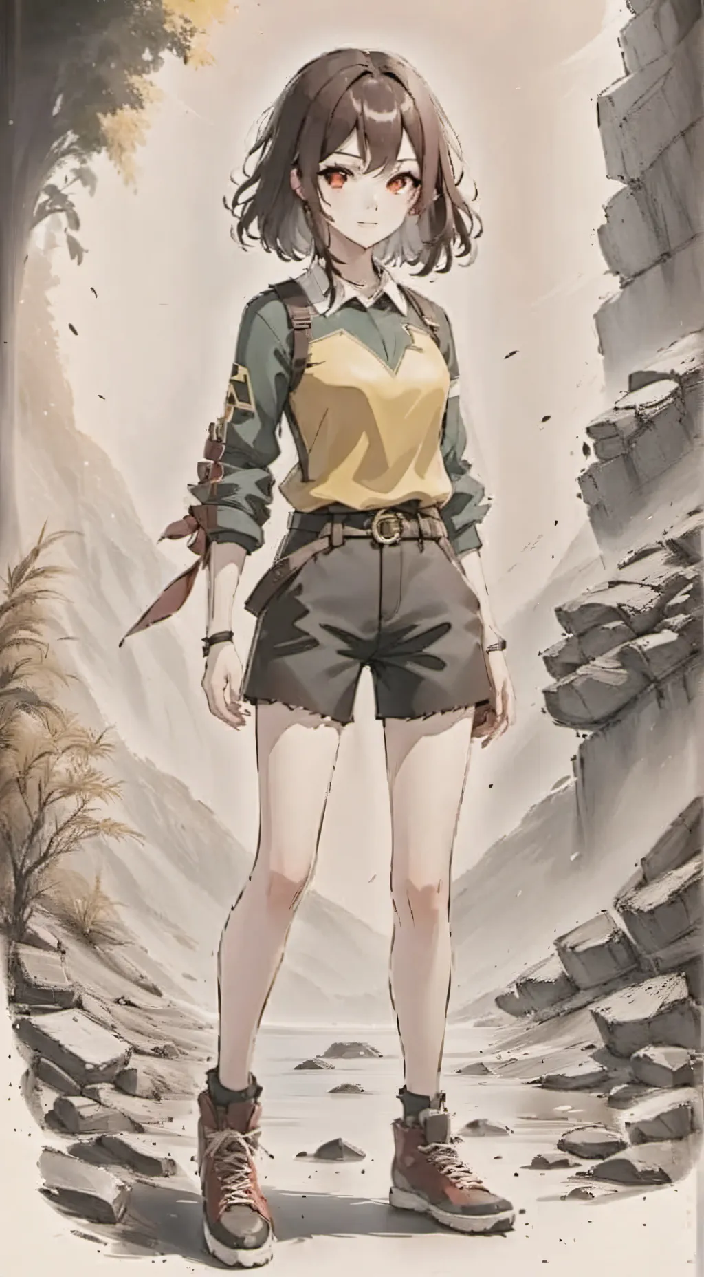 ai character: chara background