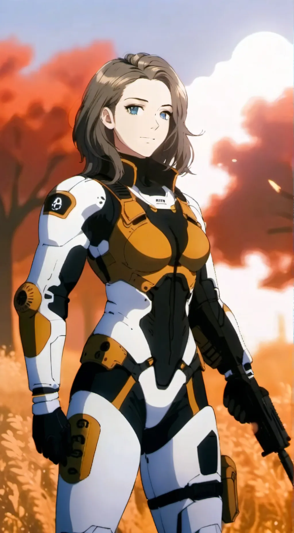 ai character: Cherry background