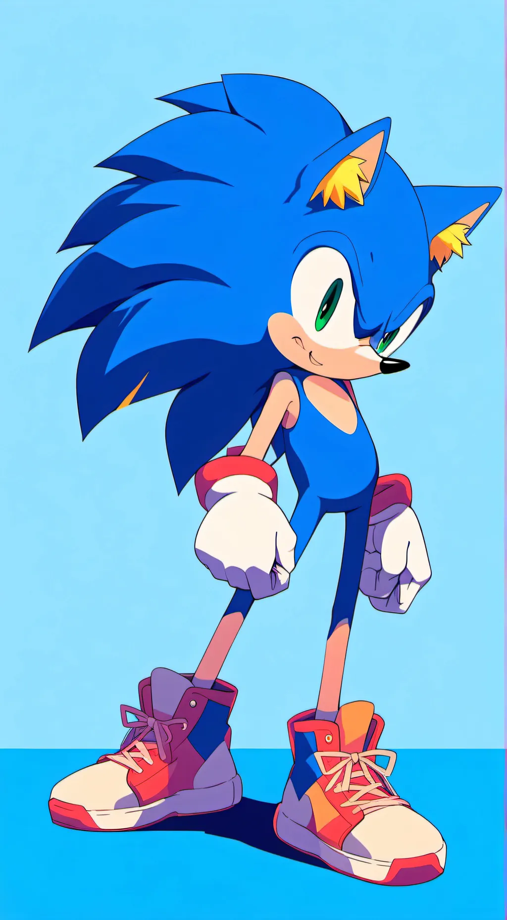 ai character: sonic crew background