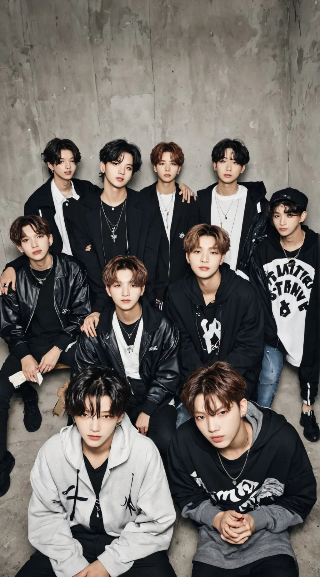 ai character: Kim Seungmin  background