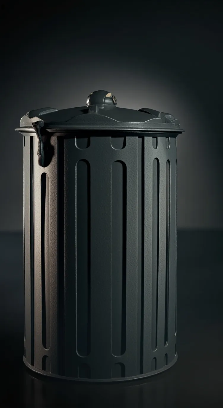 ai character: Trash background