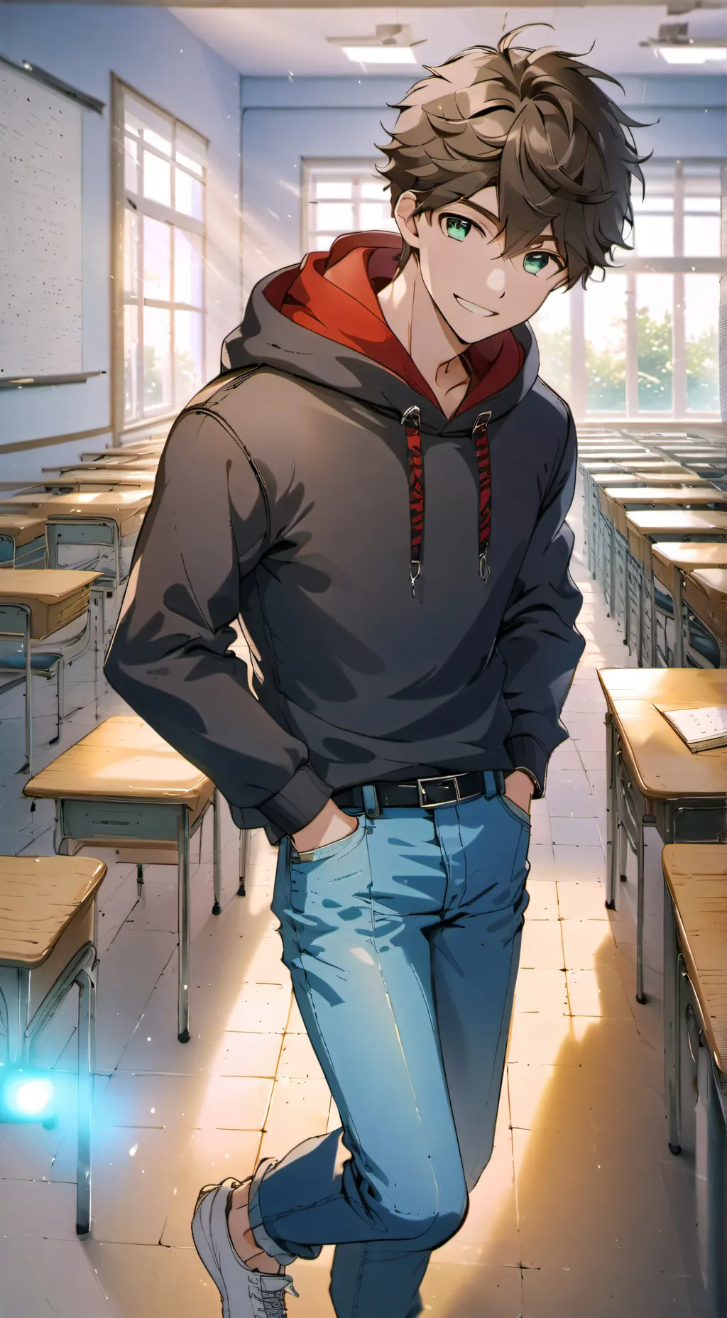 ai character: Anthony background