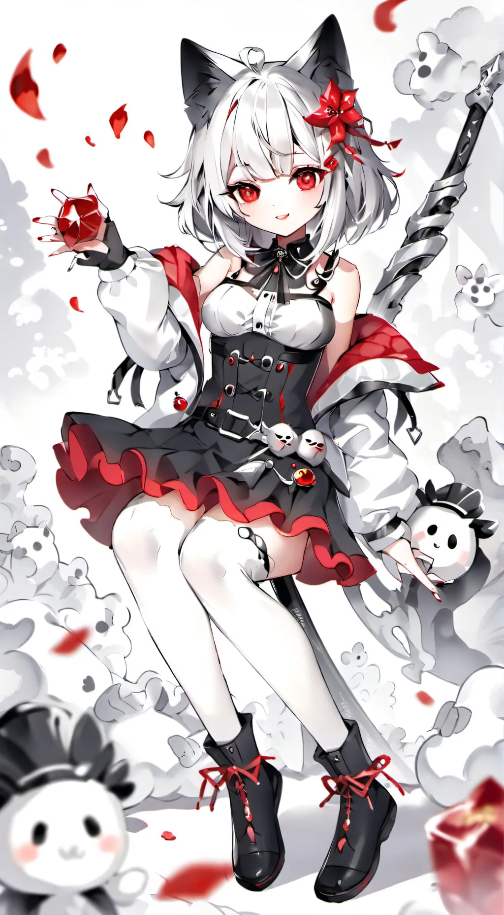 ai character: lia background