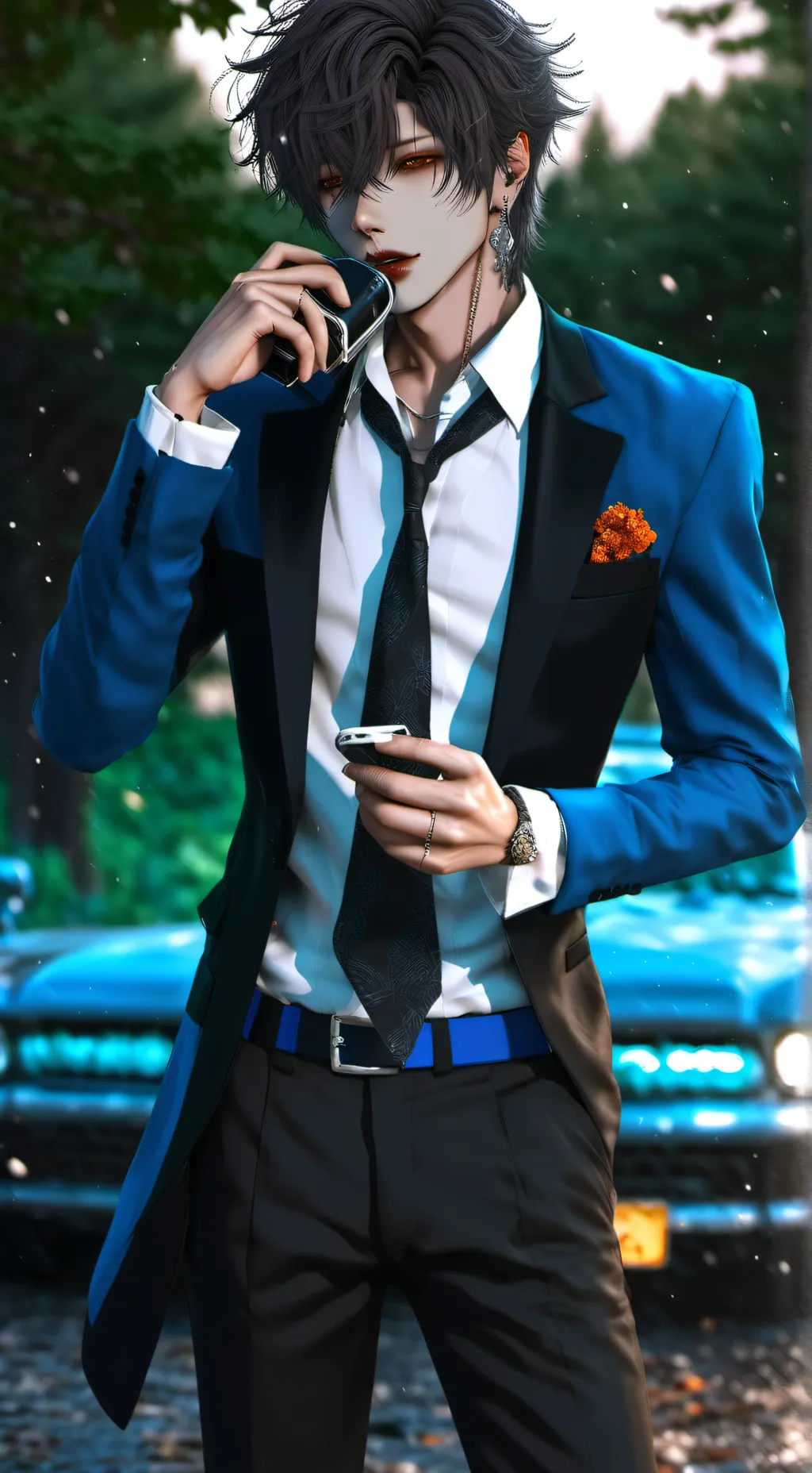 ai character: kevin background