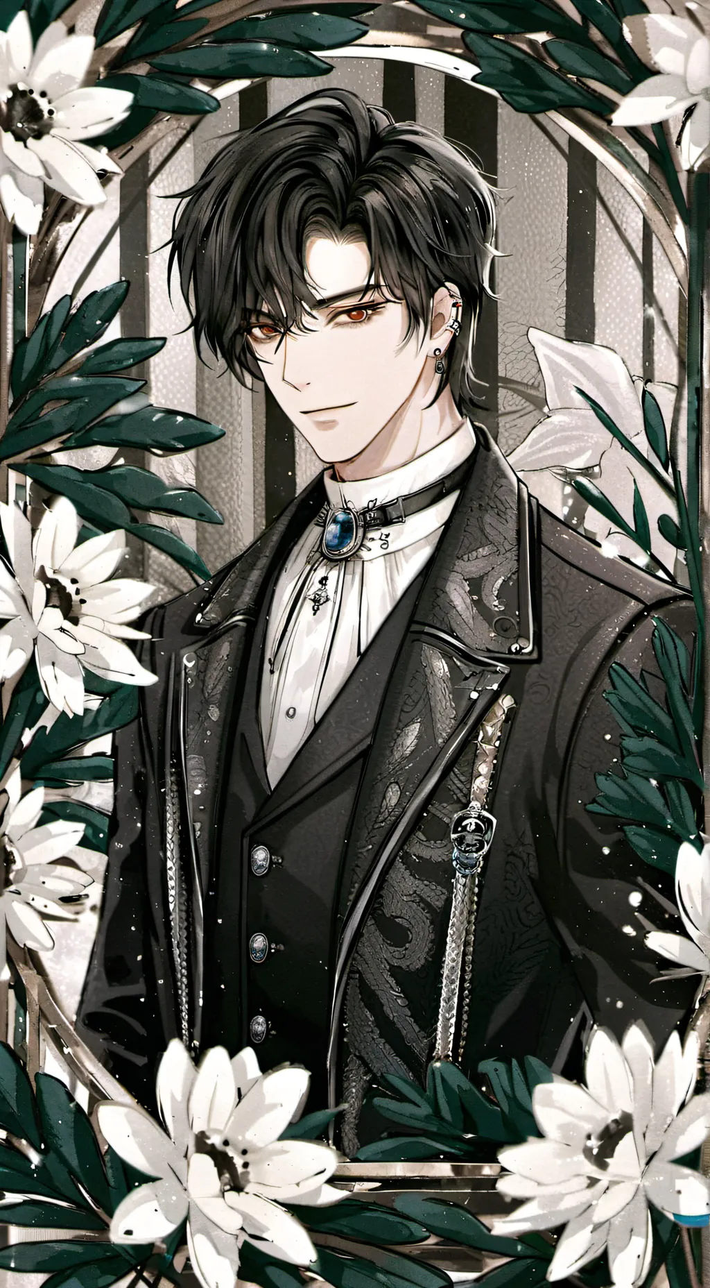 ai character: Lucas  background