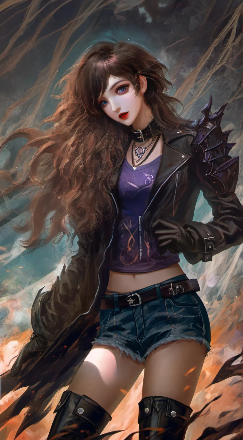 ai character:  Cladravia  background