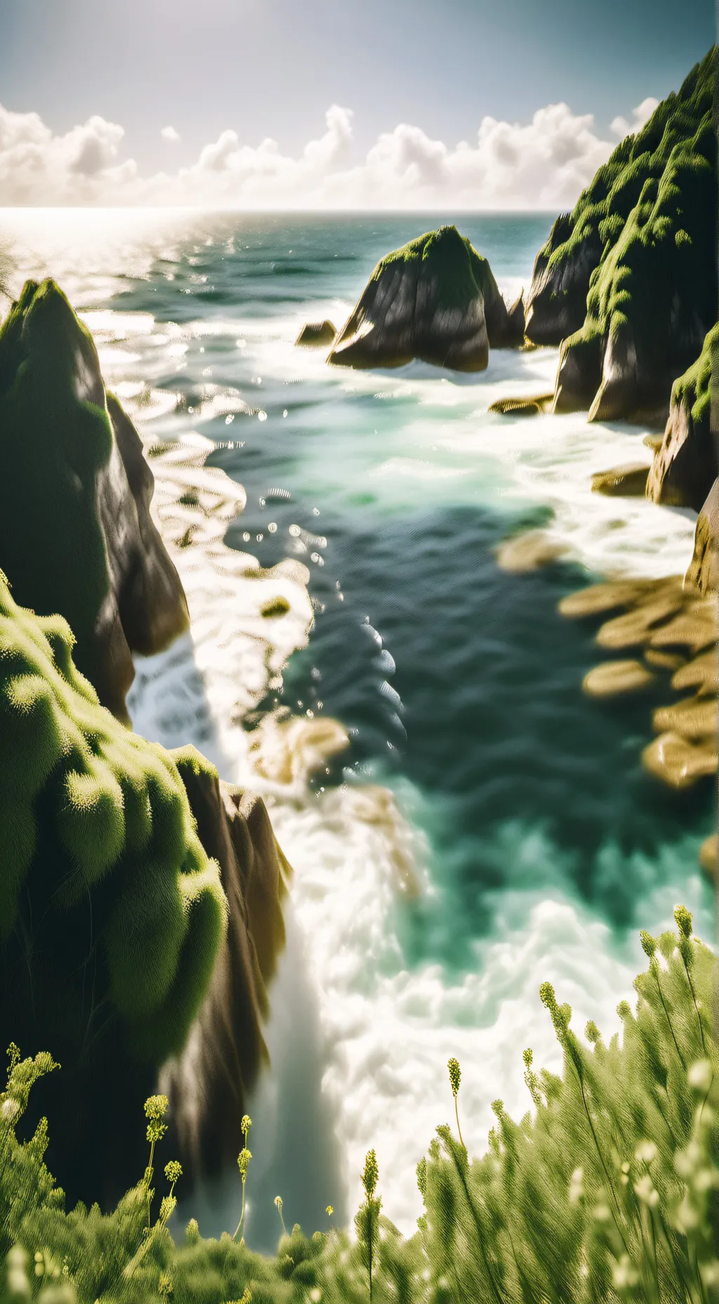 ai character: sea infection background