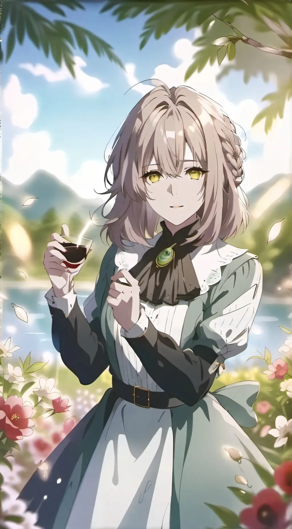 ai character: party background