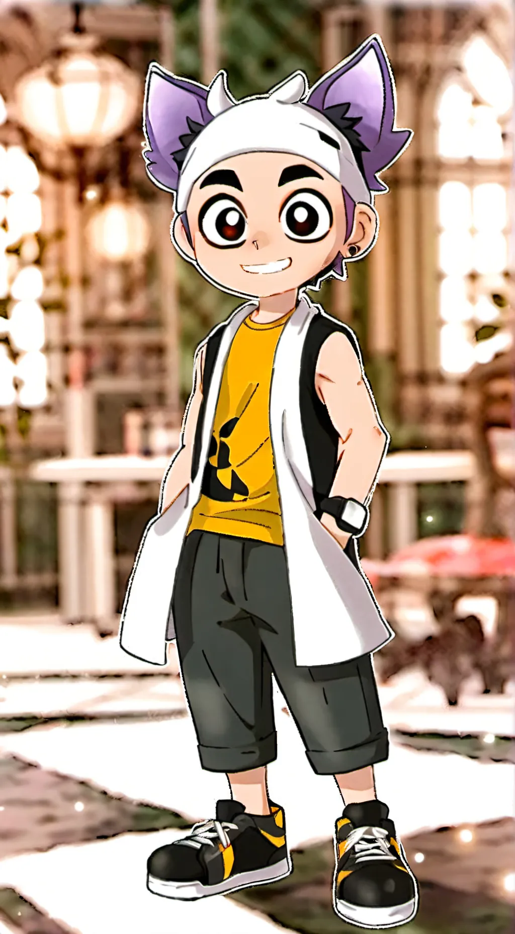 ai character: Connie x Looey background