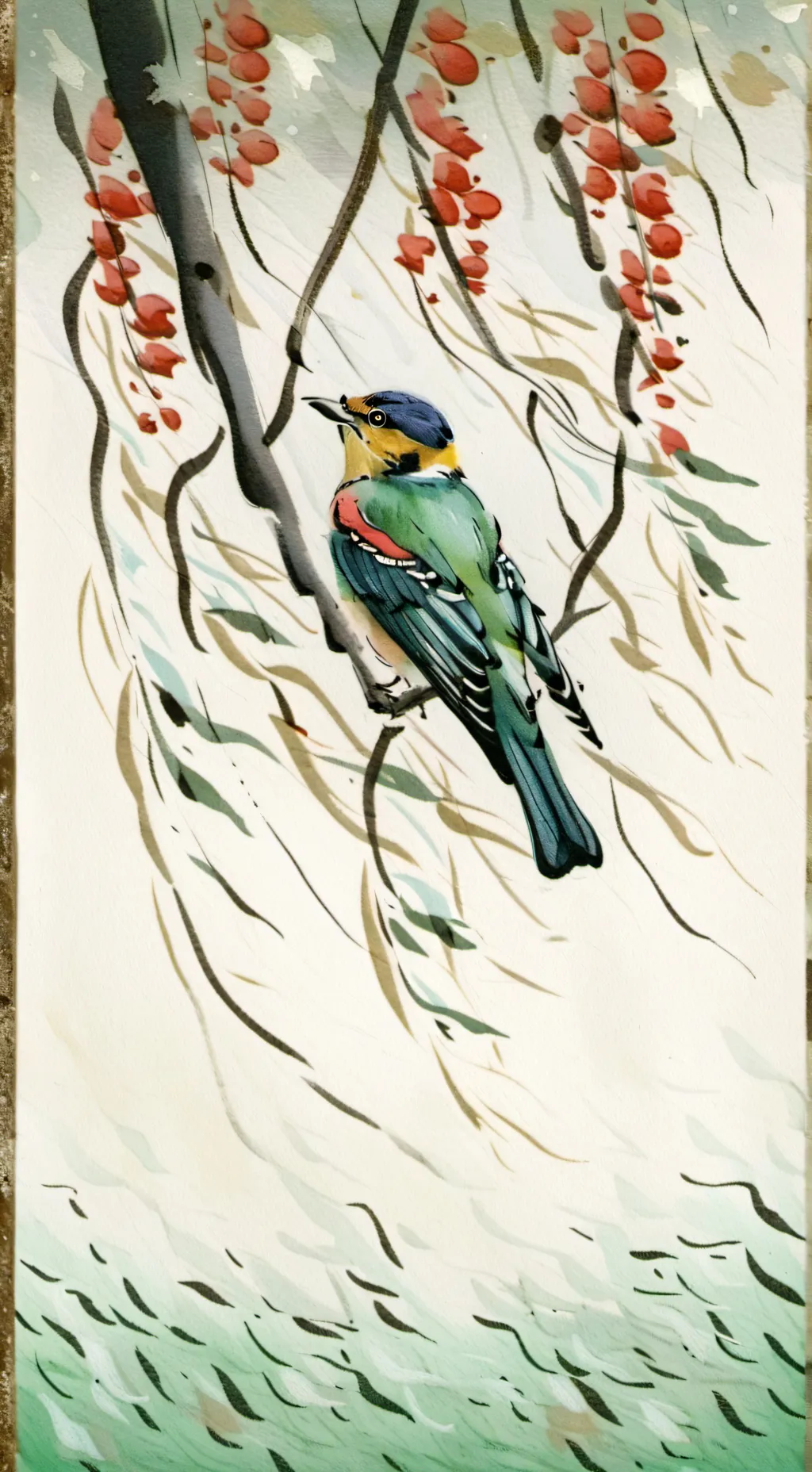 ai character: KiriKami  background