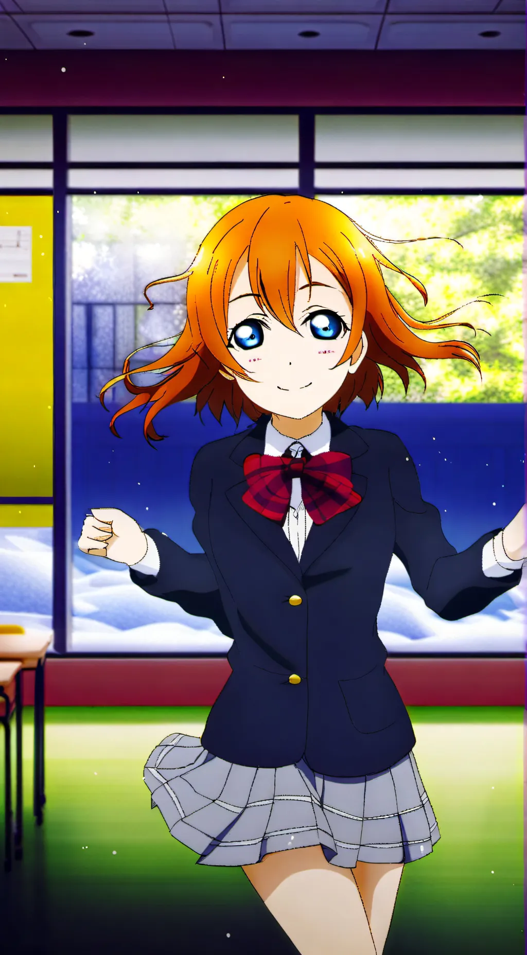 ai character: 高坂穗乃果 background