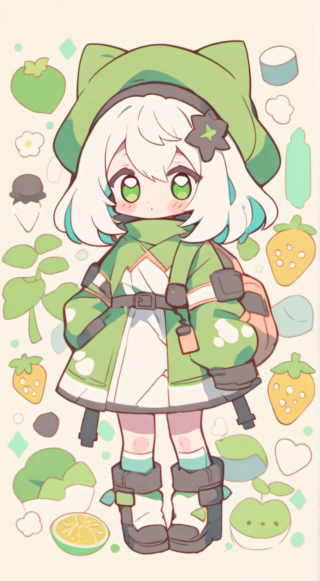 ai character: Shelly background