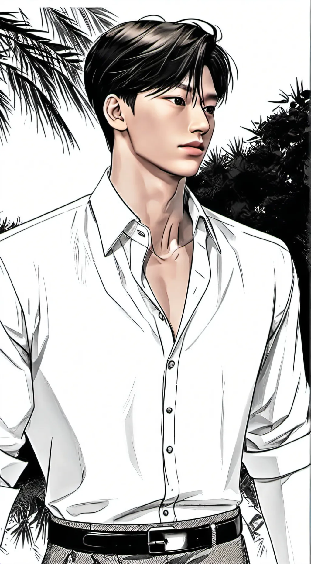 ai character: Takaashi Aoi background