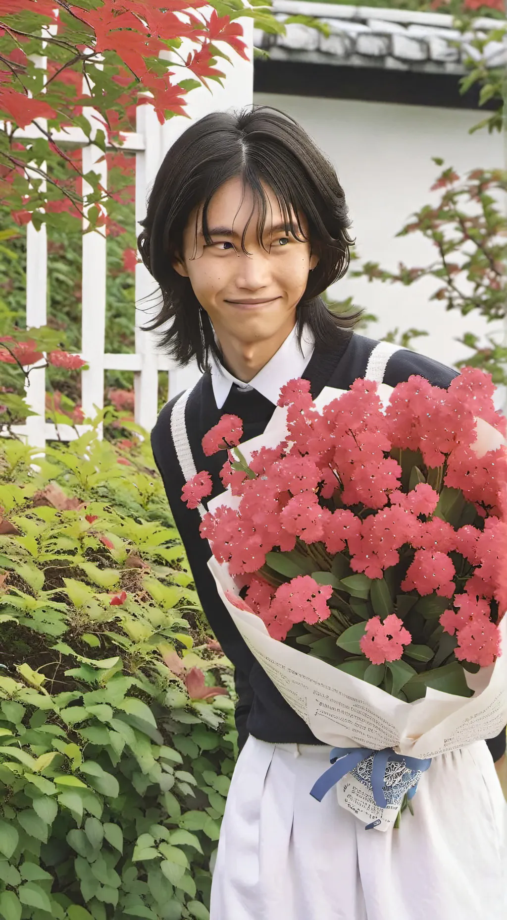 ai character: kang sae-byeok  background