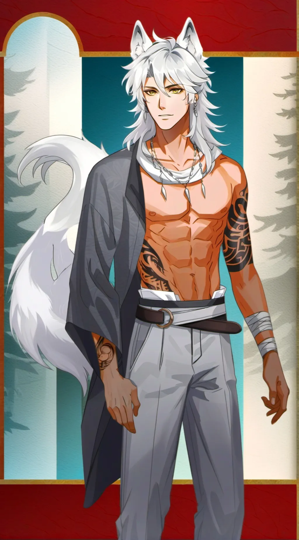 ai character: Vince background