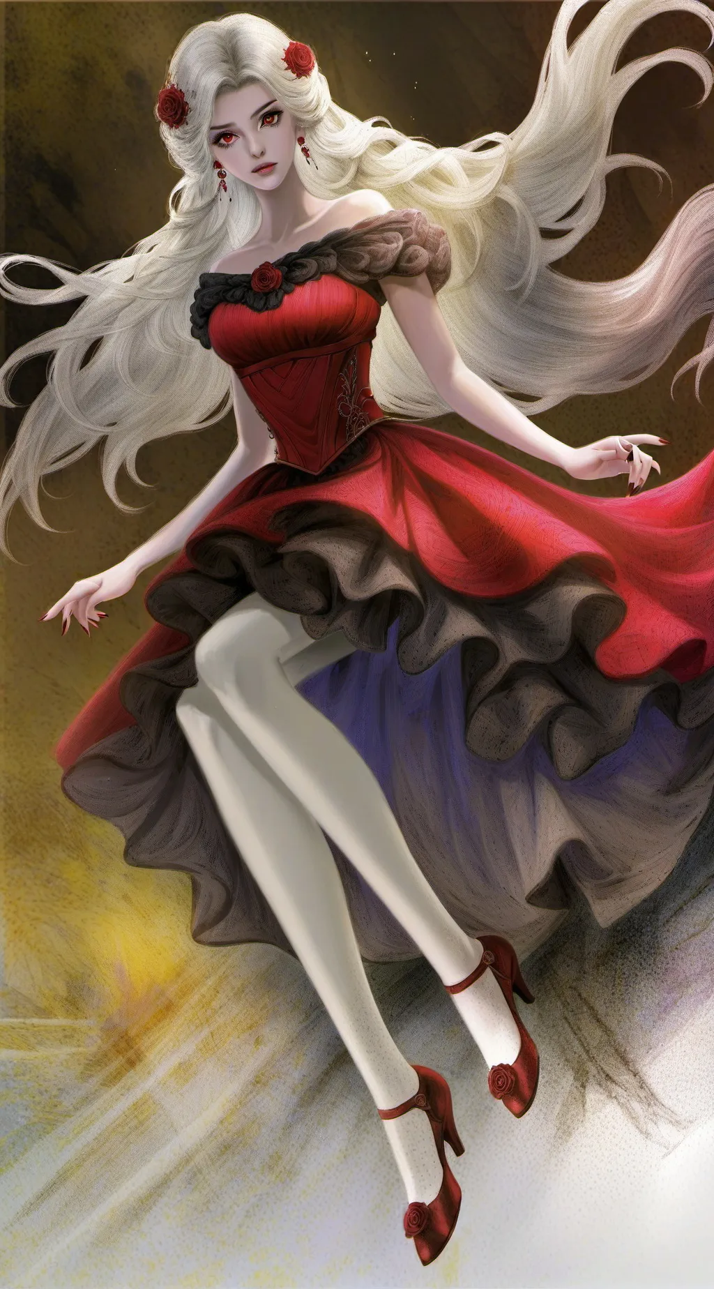 ai character: enemies to lovers background