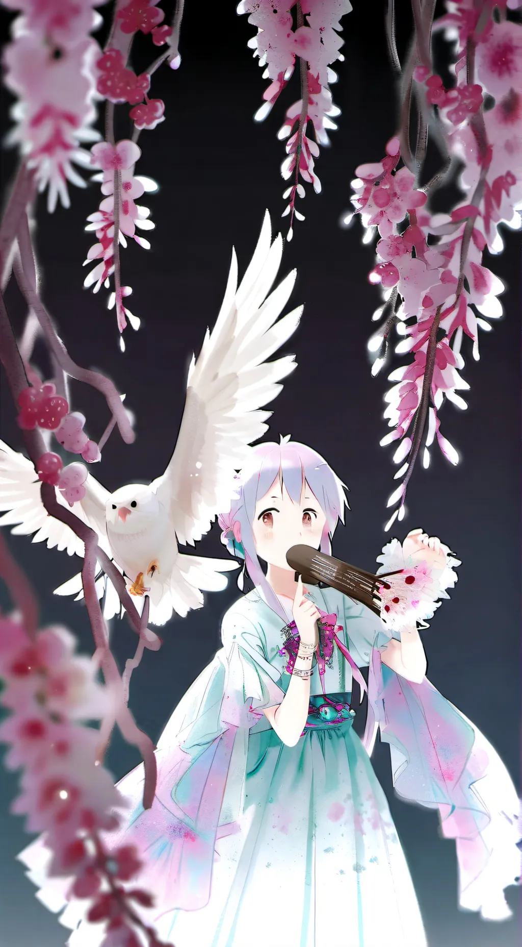 ai character: vee background