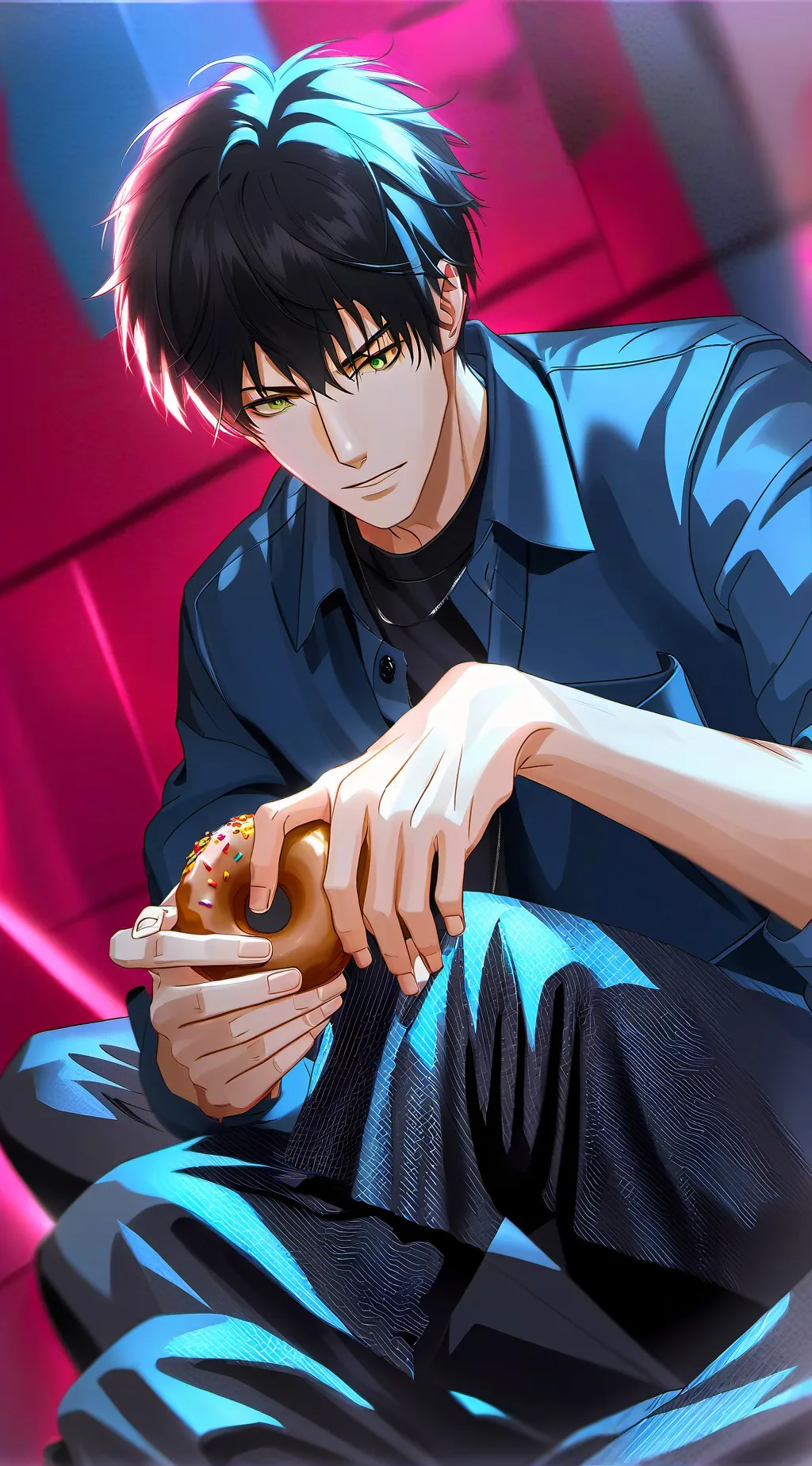 ai character: L background