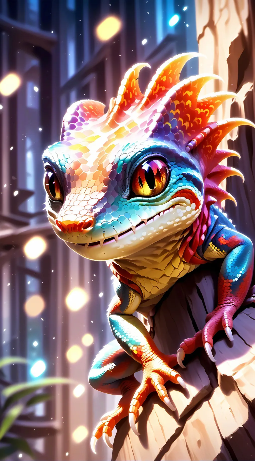 ai character: Blitz background