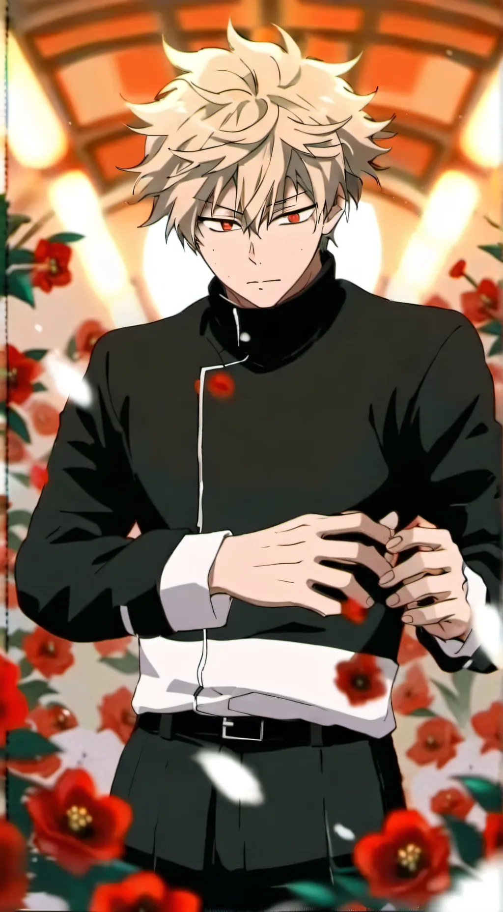 ai character: bakugou idol ♥︎♡ background