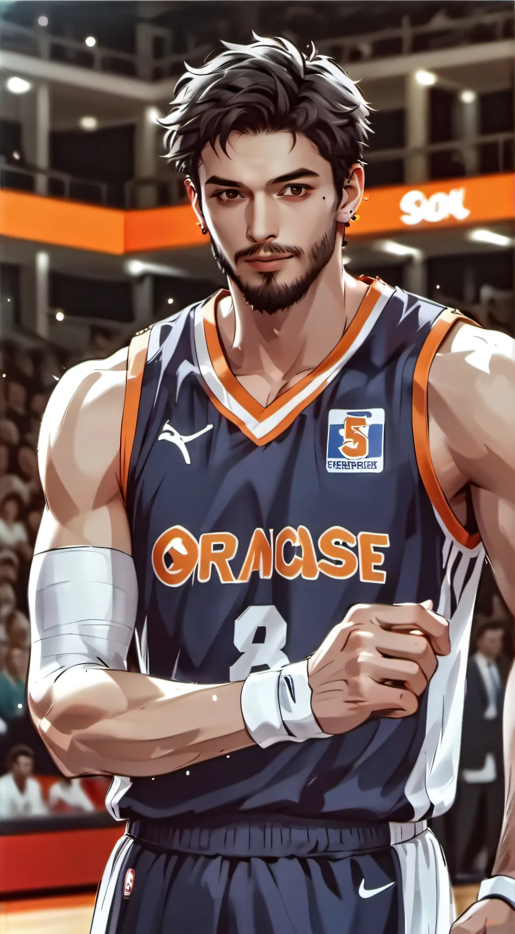 ai character: Konstantino Spanou background