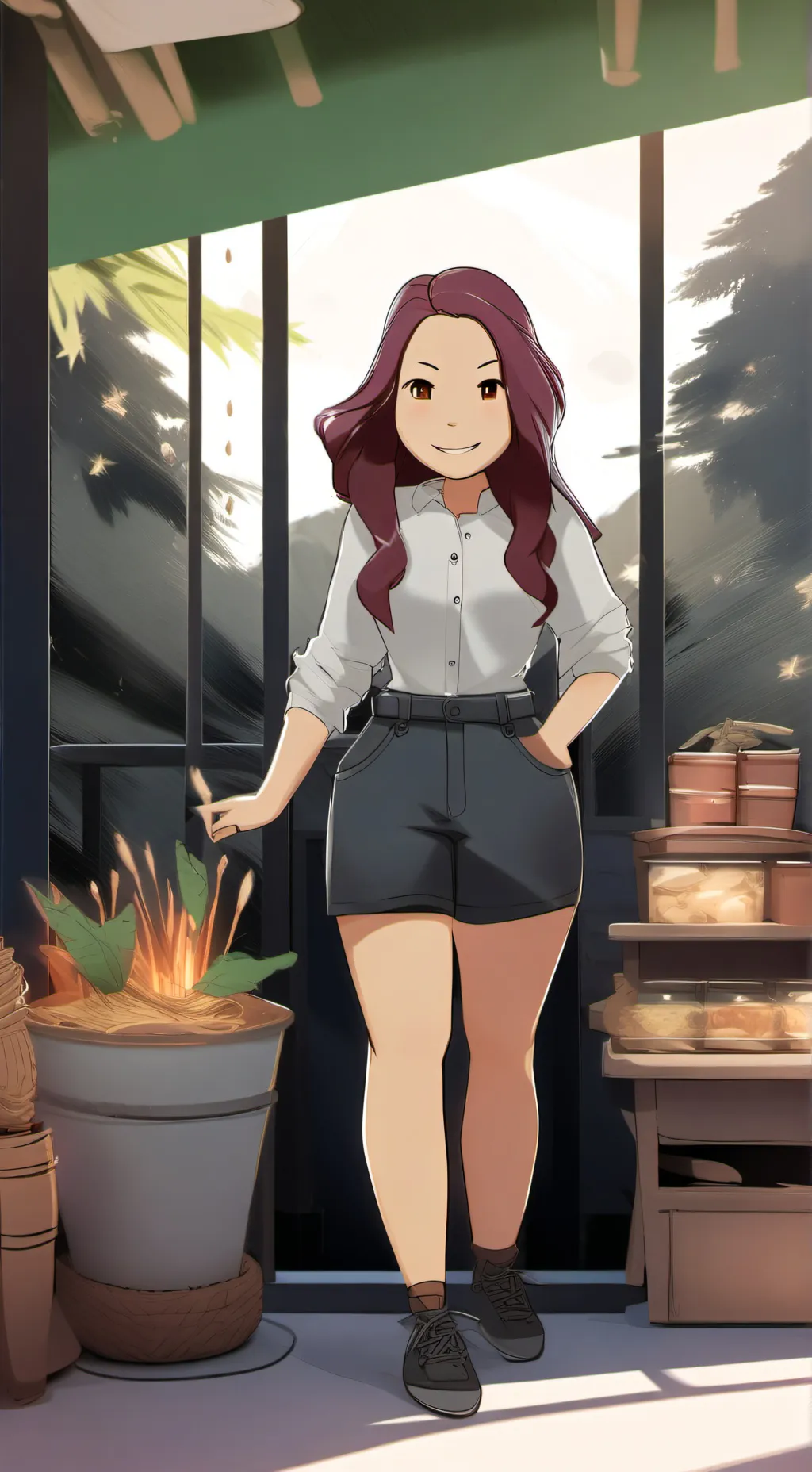 ai character: Fatty background