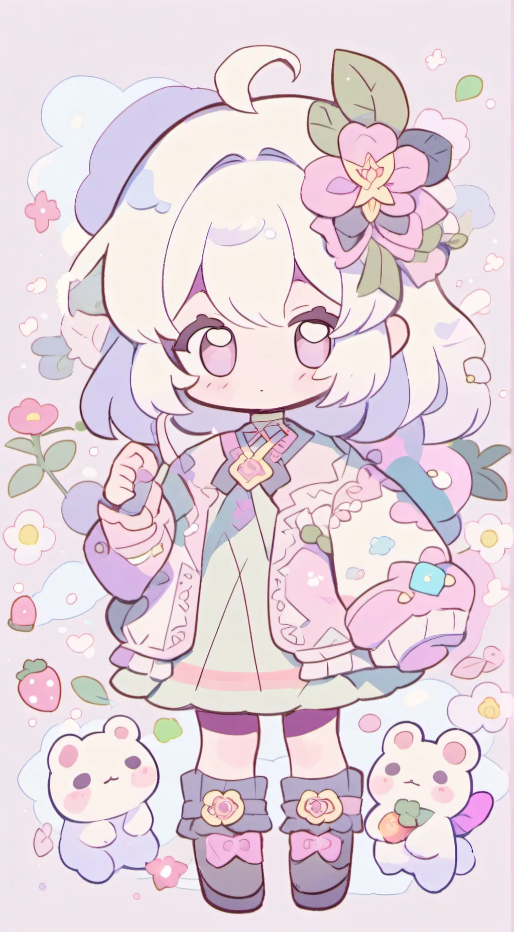 ai character: dinopuppet background