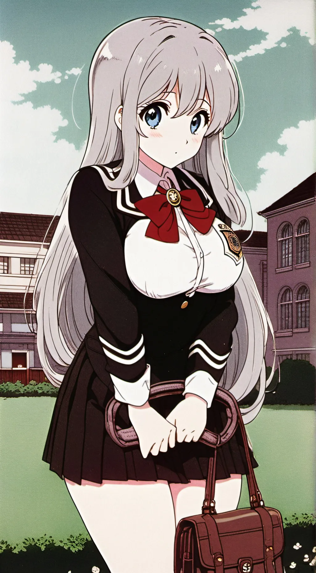 ai character: Selena  background