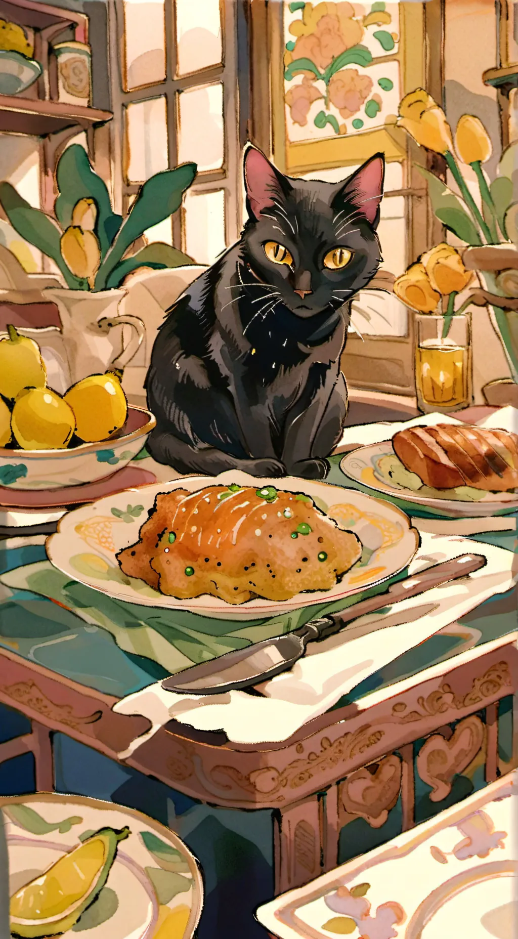 ai character: CL restart background