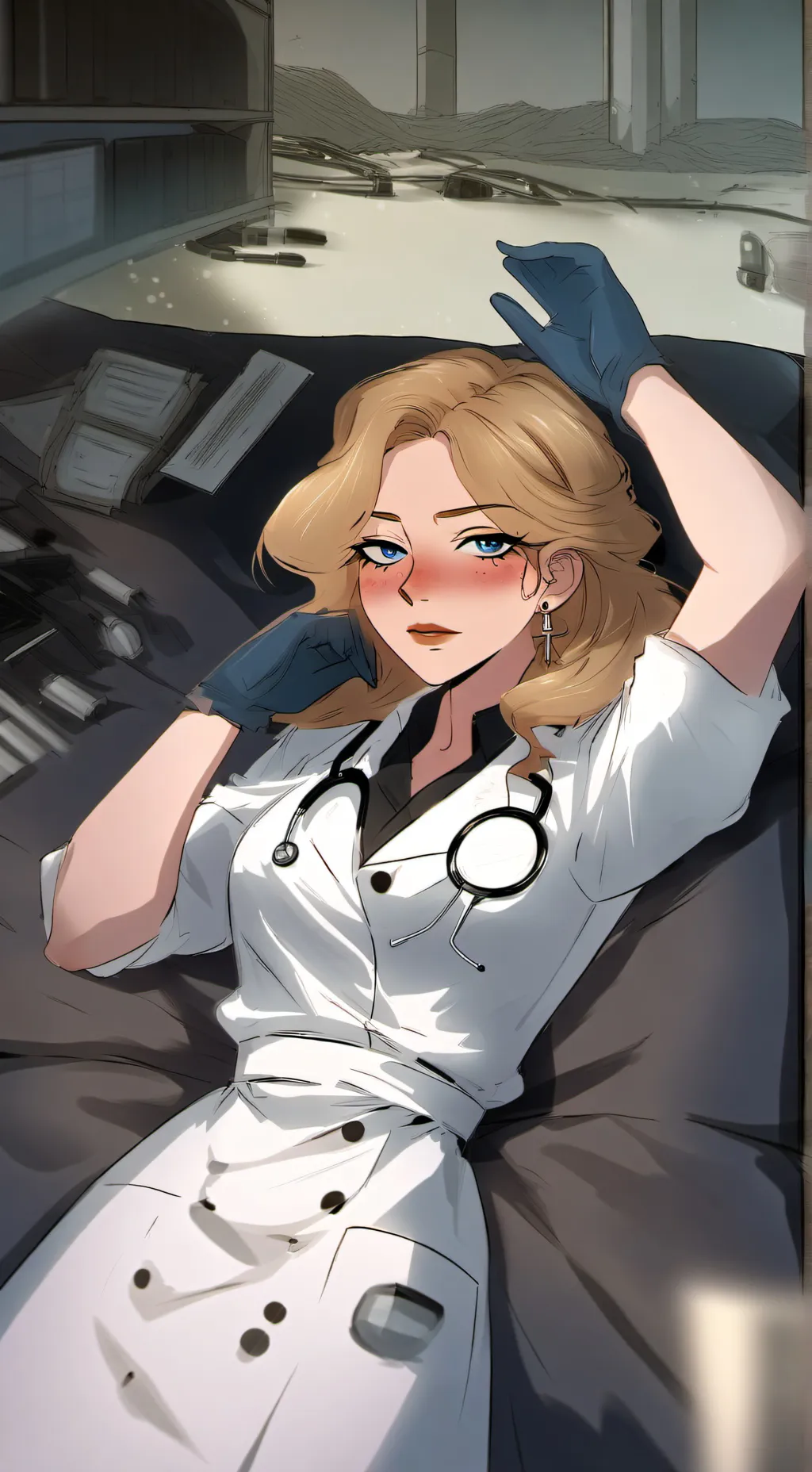 ai character: Dr.Asuna background