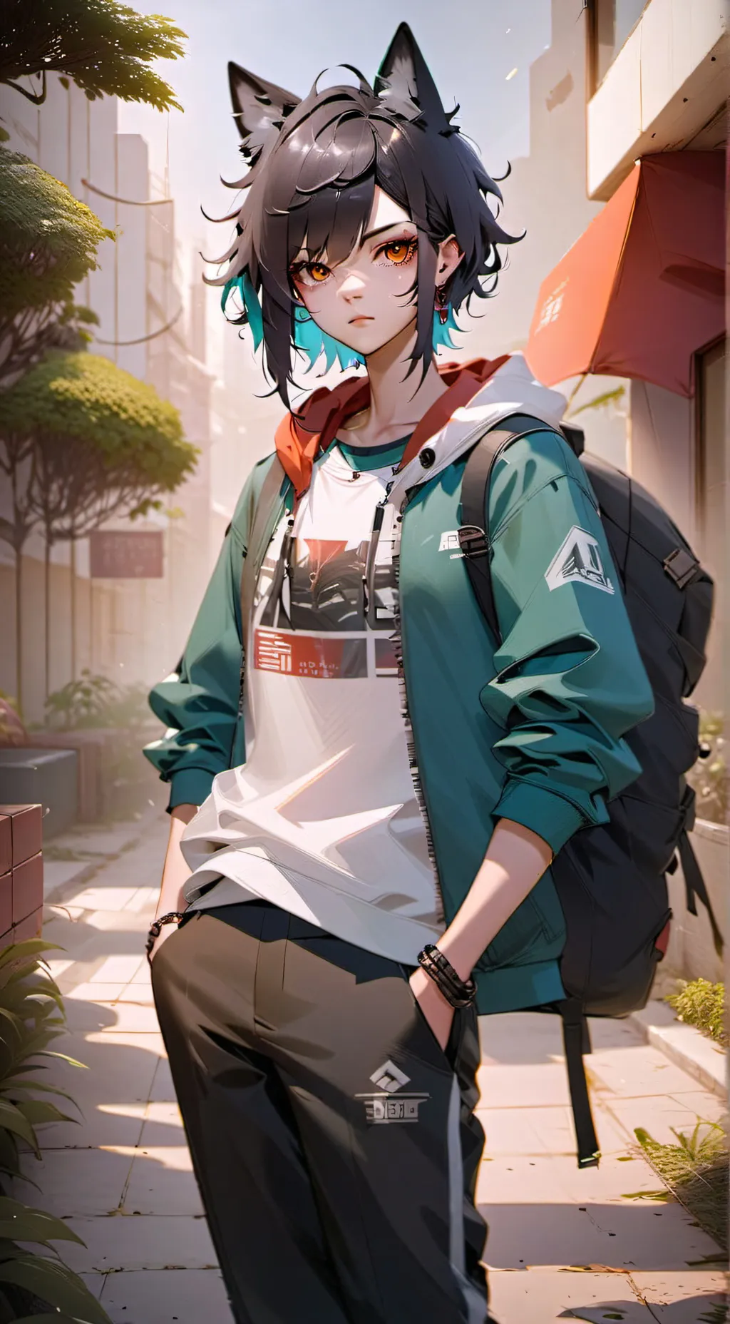 ai character: V background