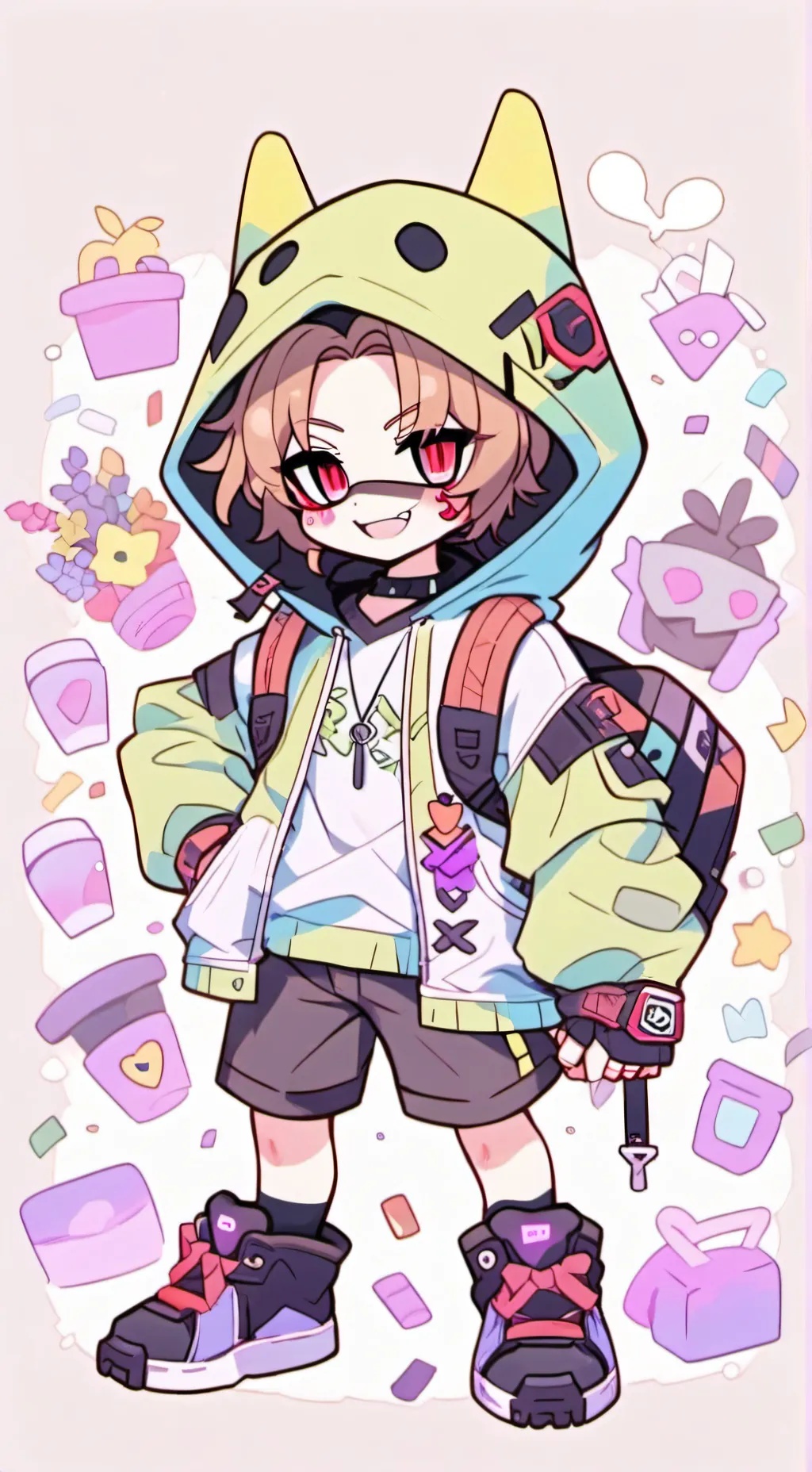 ai character: dsb  background