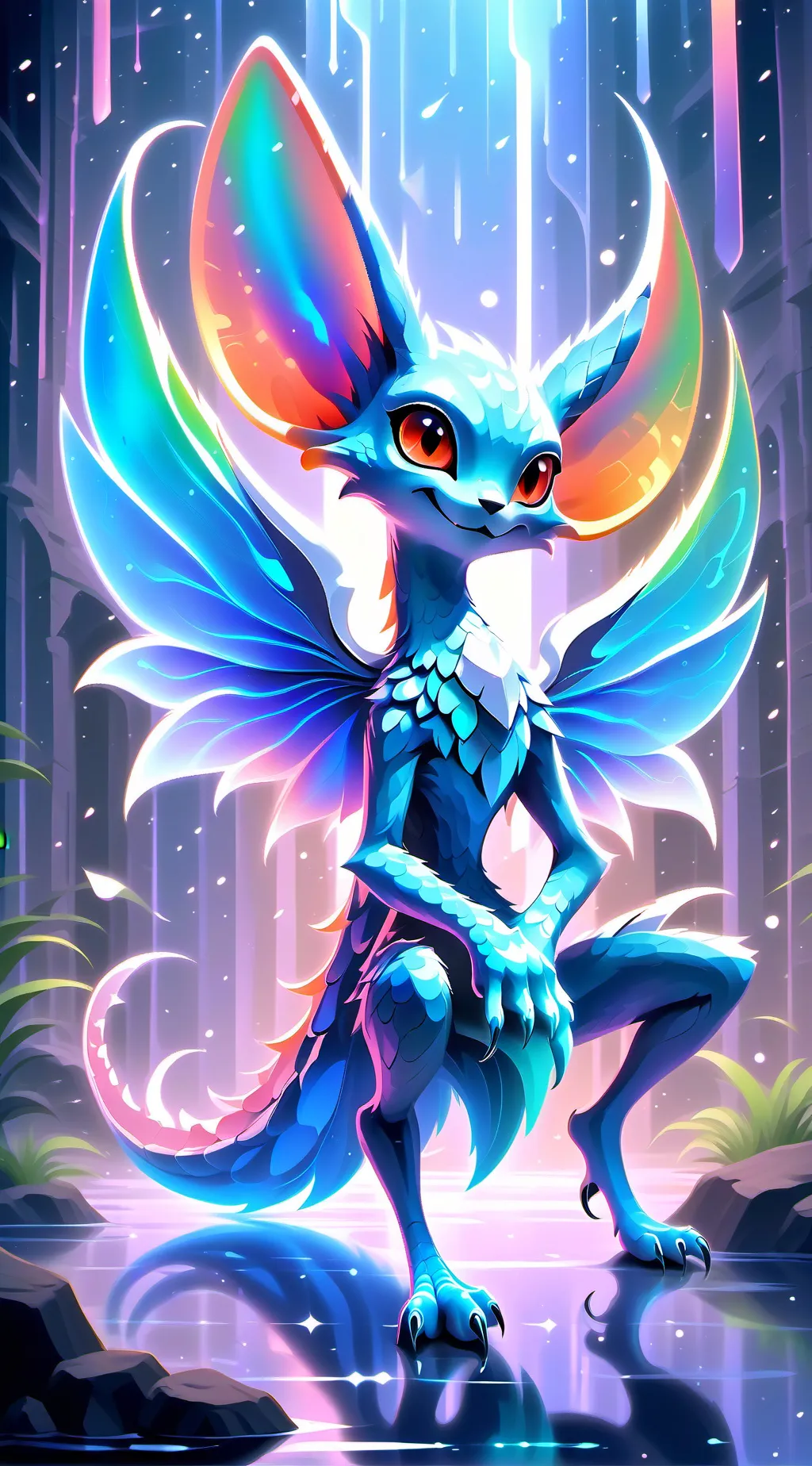 ai character: PPG  background