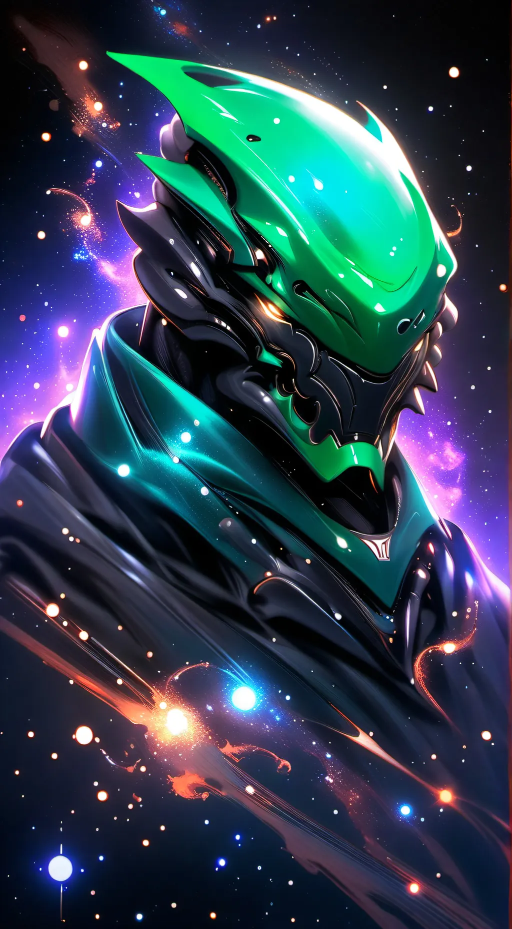 ai character: dark cam background