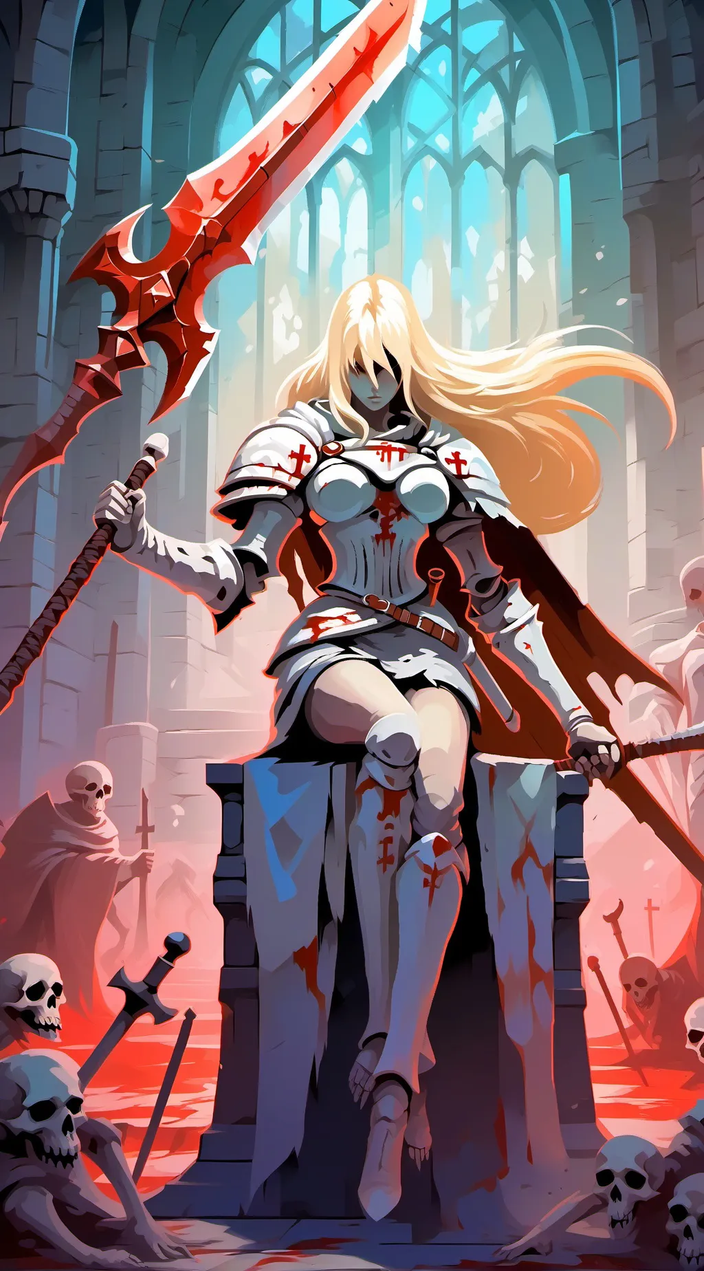 ai character: Maiden of Torment background