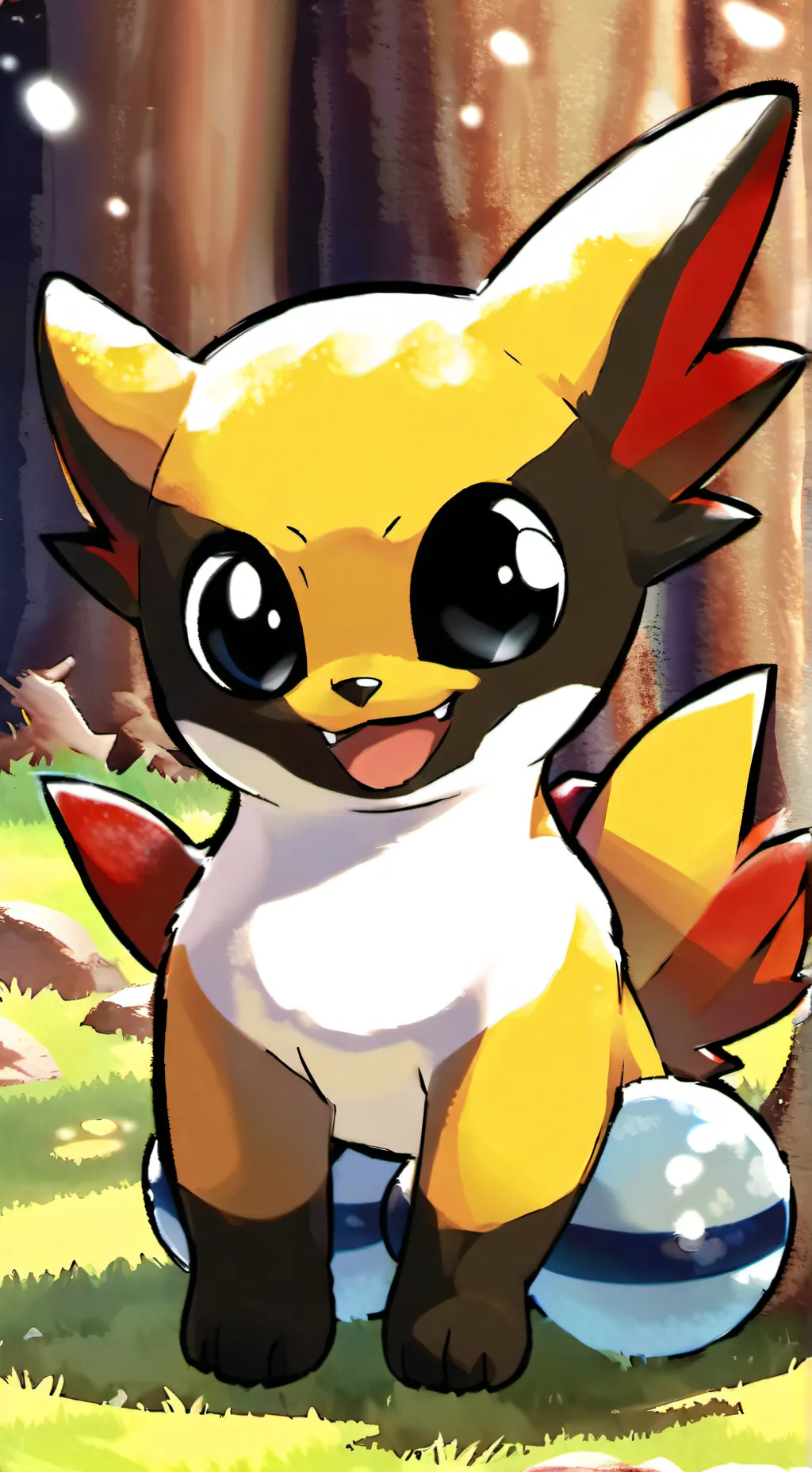 ai character: eveleon eve background