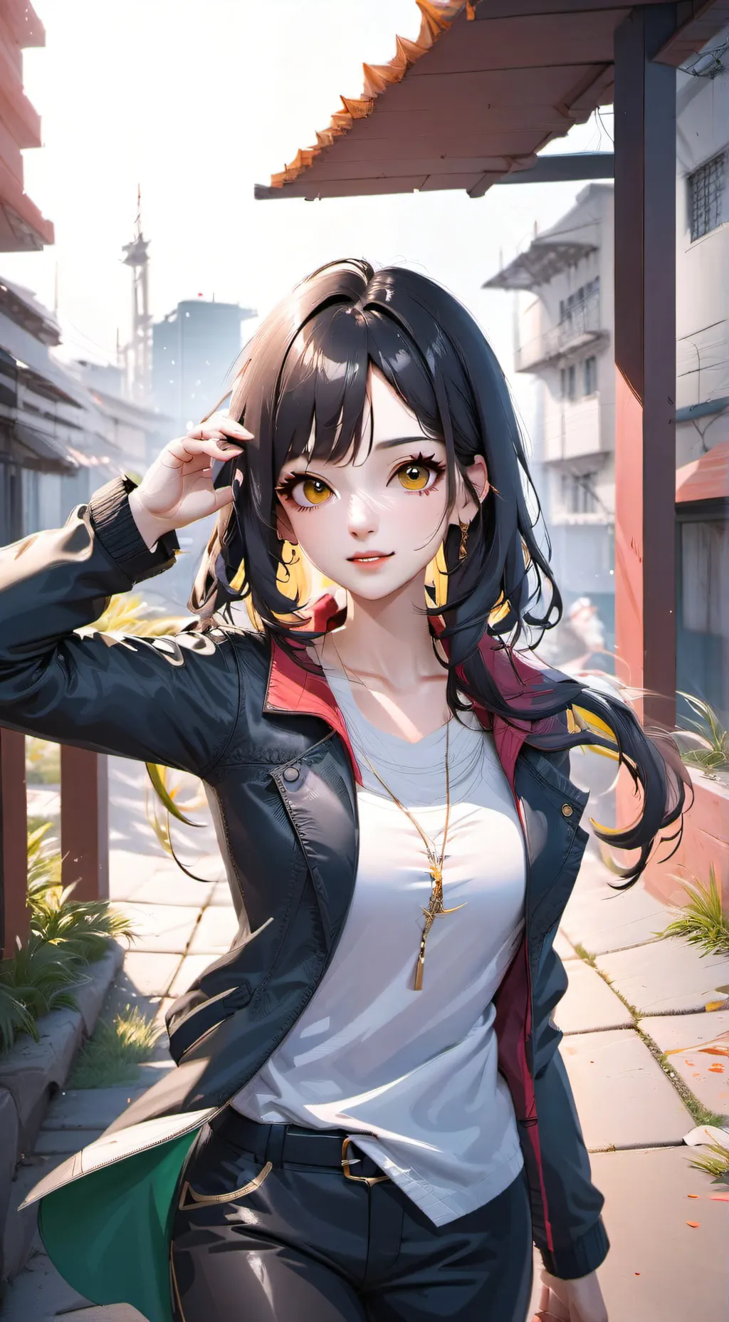 ai character: Nataly background