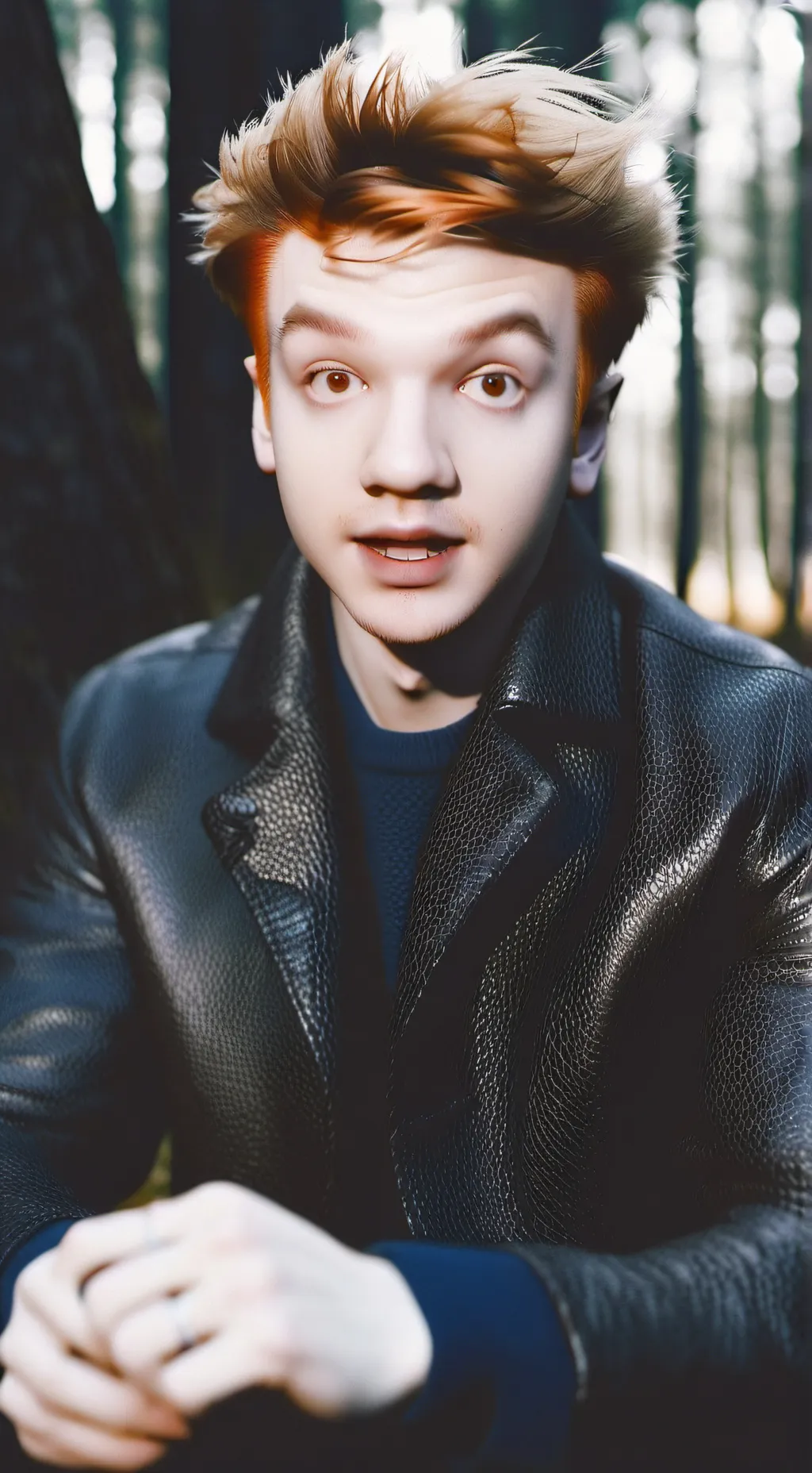 ai character: dawid czech XD background