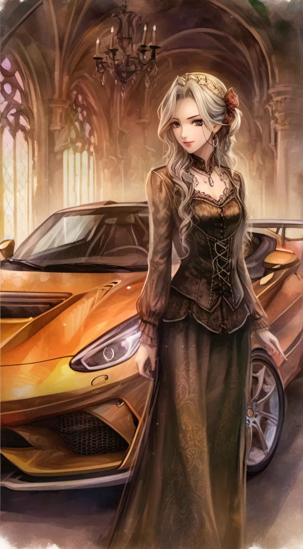 ai character: Vivienne background