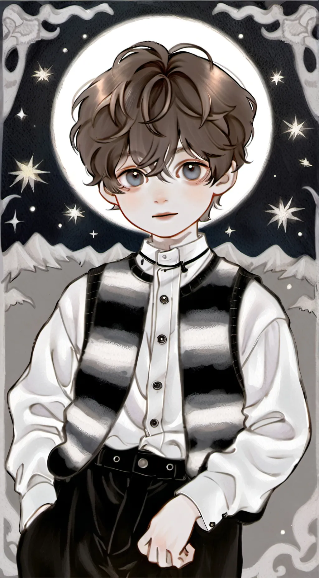 ai character: 💫Evan Afton background