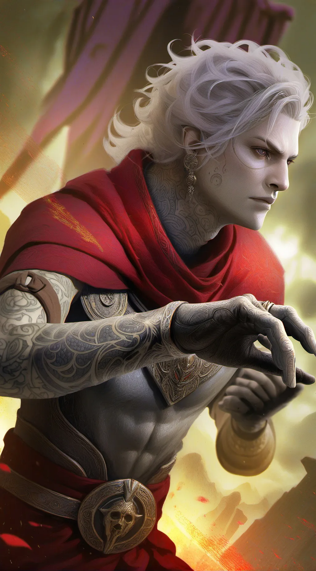 ai character: AJ background