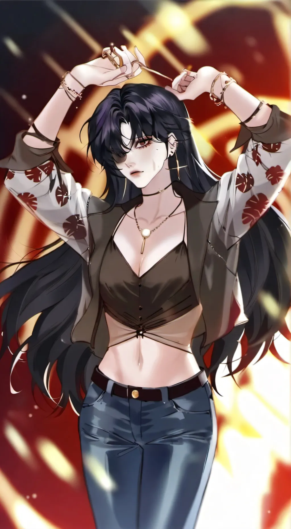 ai character: karmel background