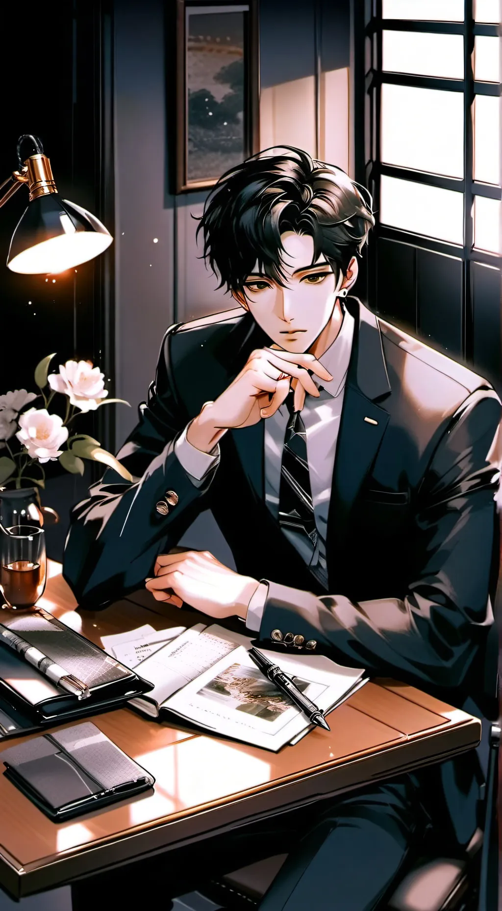 ai character: Rafael Arzia background