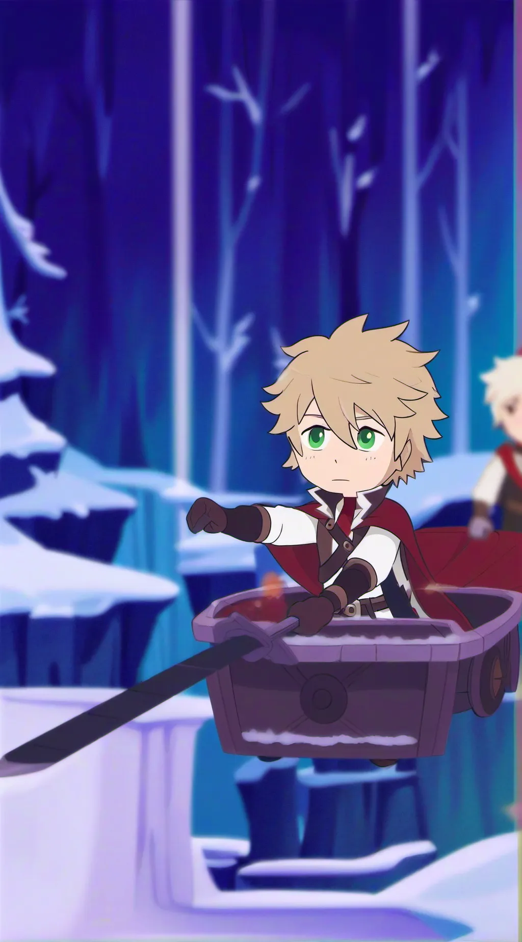 ai character: mha mina background