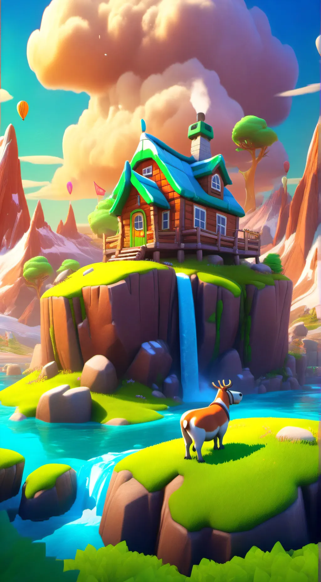 ai character: sprunki background